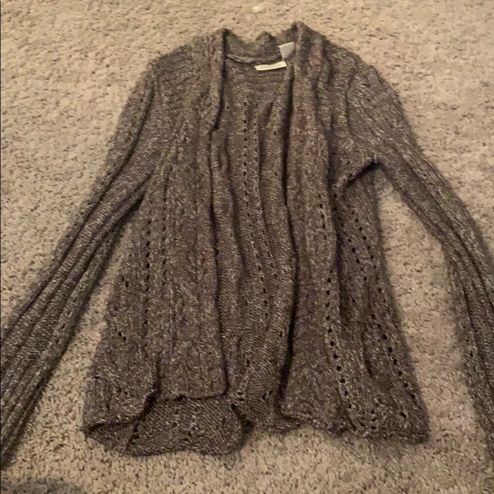 Brown cardigan